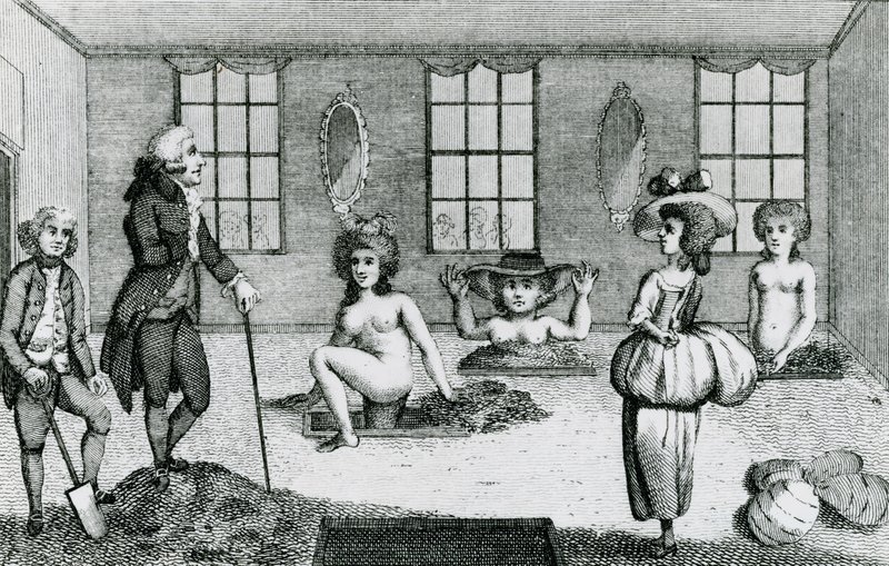Preparación de un baño de barro de English School