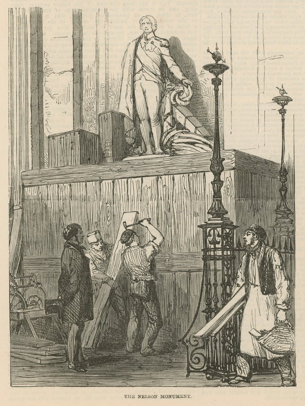 Preparativos para el funeral del Duque de Wellington de English School