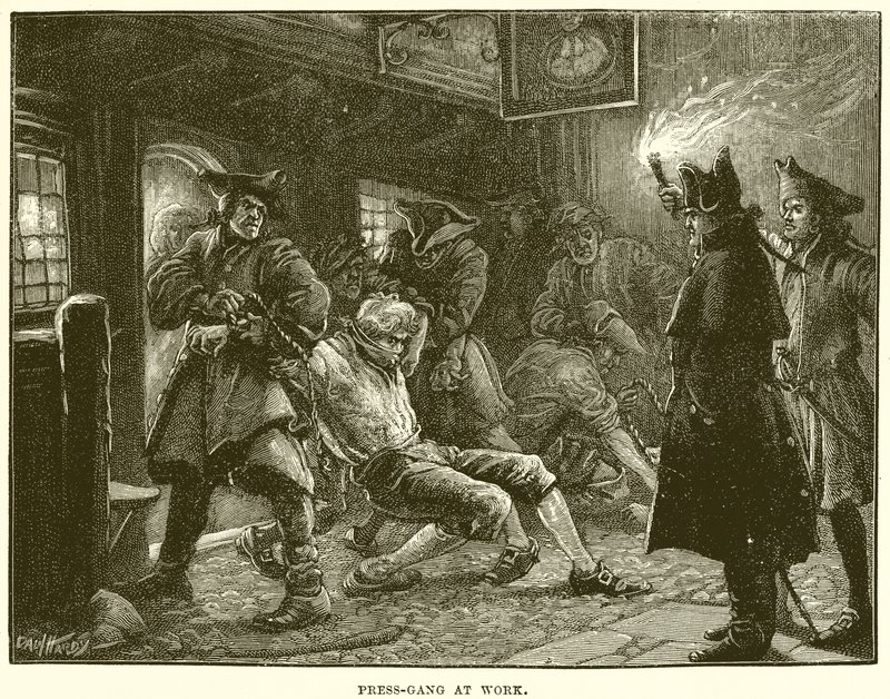 La leva forzosa en acción de English School
