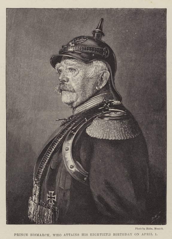 Príncipe Bismarck, quien cumple su Octogésimo Cumpleaños el 1 de Abril de English School