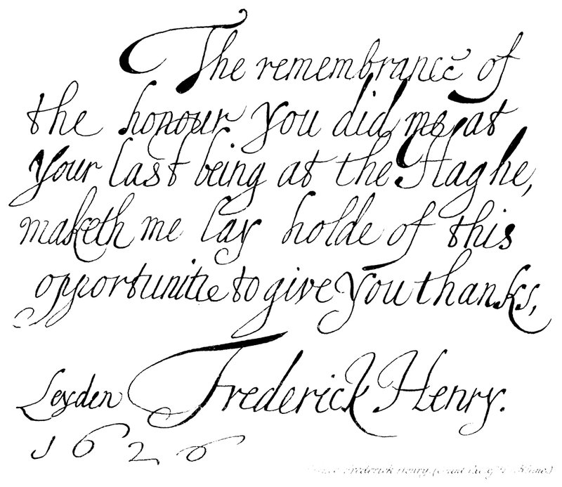 Príncipe Frederick Henry, Conde Palatino del Rin de English School