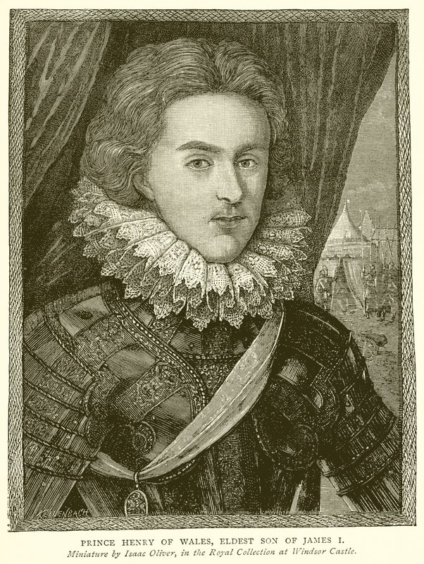 Príncipe Enrique de Gales, Hijo Mayor de James I de English School