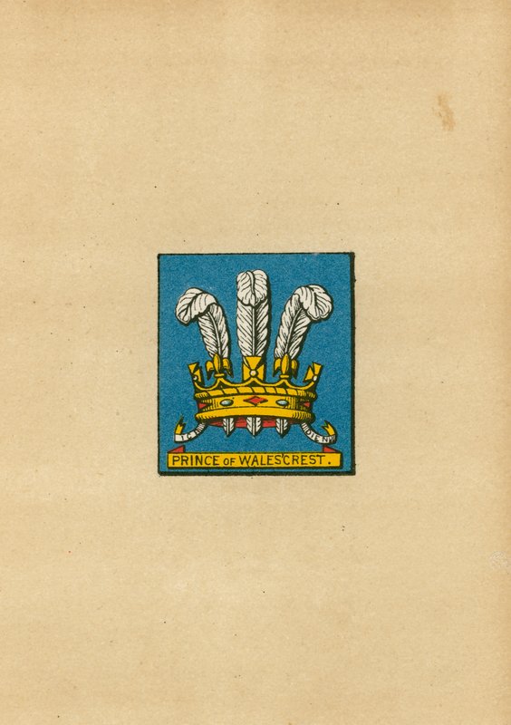 Escudo del Príncipe de Gales de English School