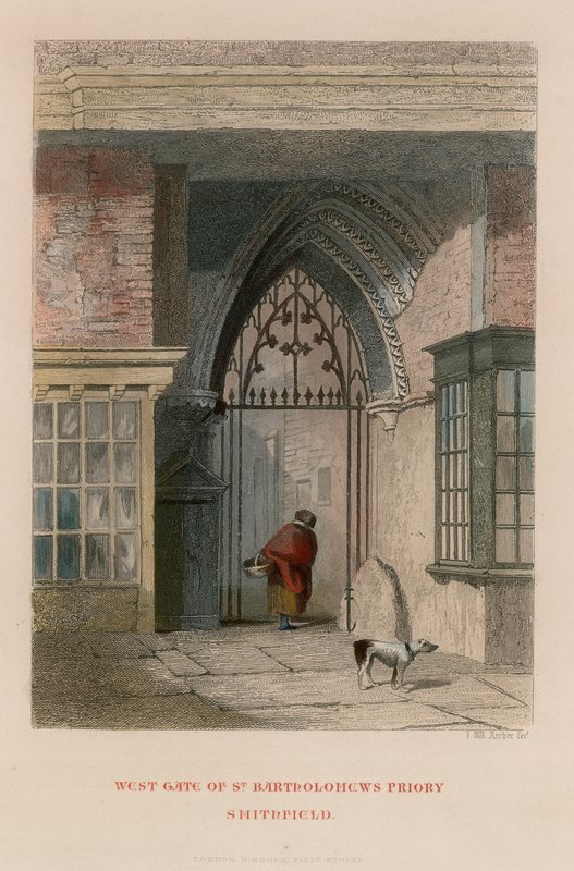 Priorato de St Bartholomew, Smithfield de English School