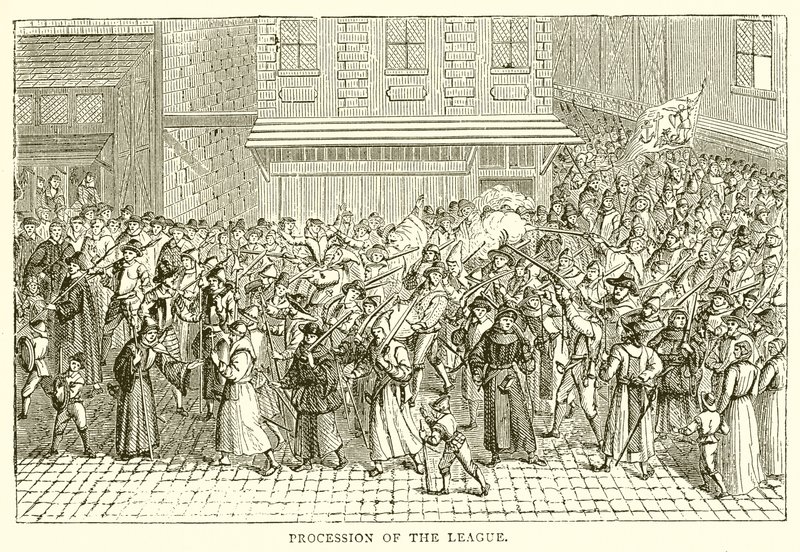 Procesión de la Liga de English School