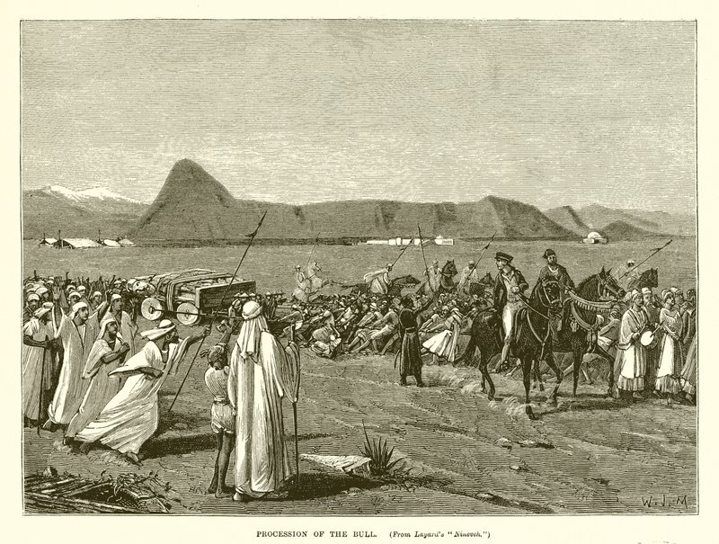 Procesión del toro de English School