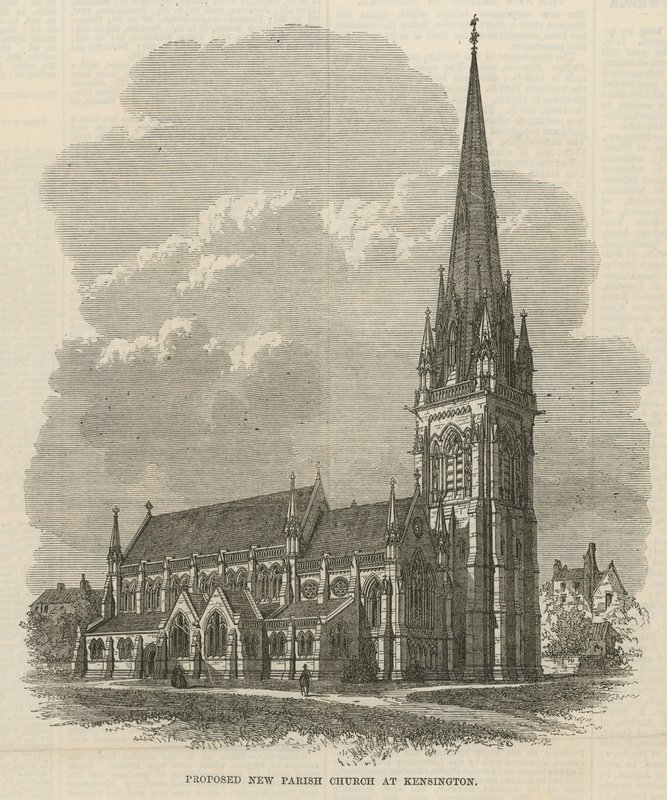 Nueva Iglesia Parroquial propuesta en Kensington de English School