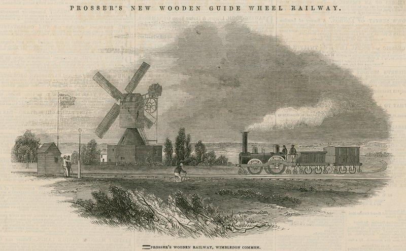 Ferrocarril de madera de Prosser, Wimbledon Common de English School