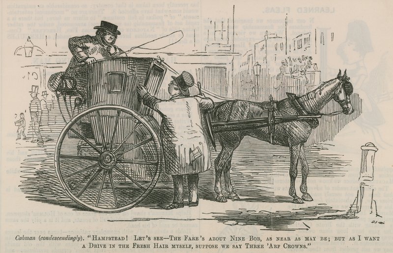 Caricatura de Punch de English School