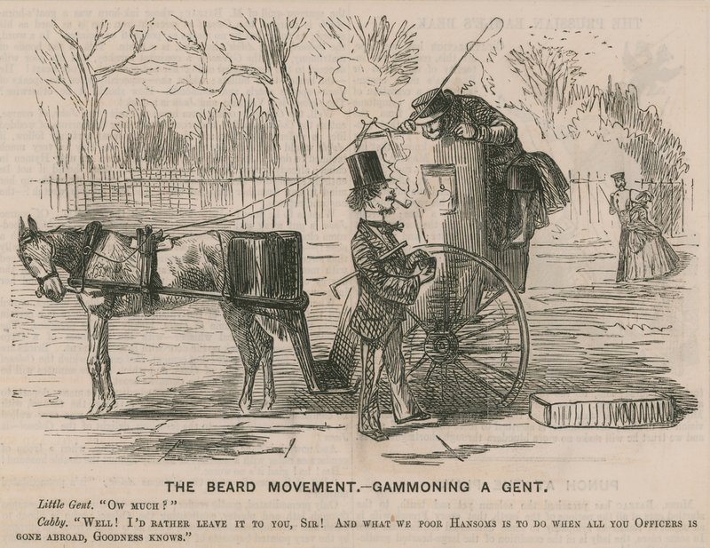 Caricatura de Punch de English School