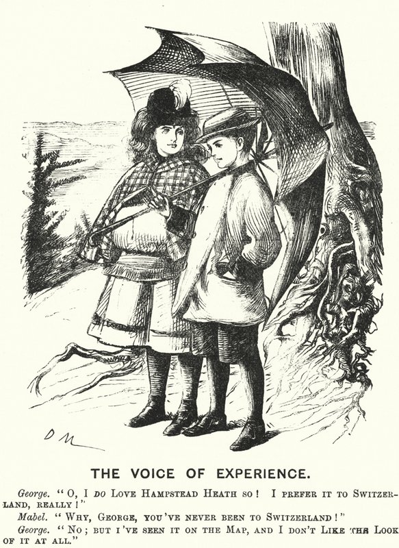 Caricatura de Punch: La Voz de la Experiencia de English School