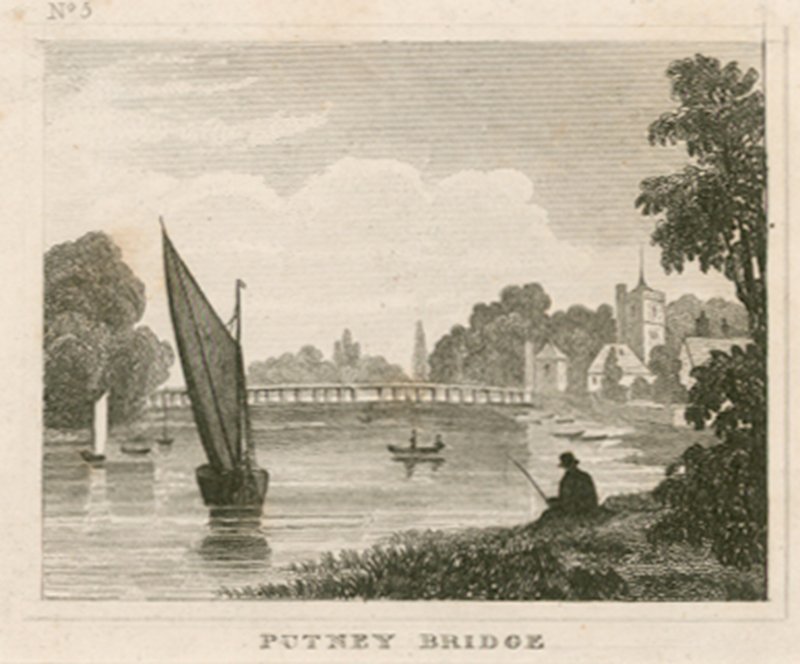 Puente de Putney, Londres de English School