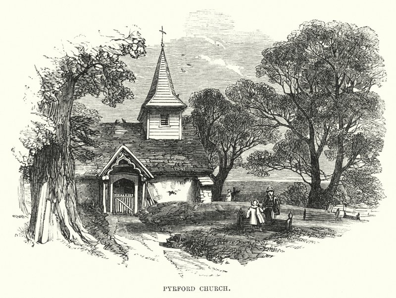 Iglesia de Pyrford de English School