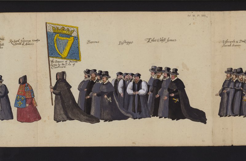 Procesión Fúnebre de la Reina Isabel I de English School
