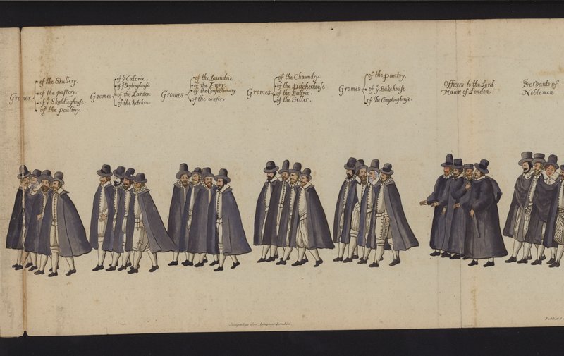 Procesión Fúnebre de la Reina Isabel I de English School