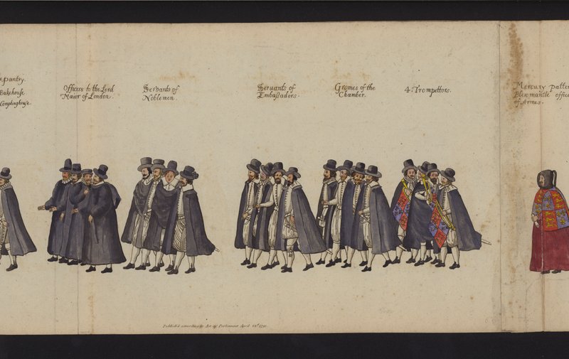 Procesión Fúnebre de la Reina Isabel I de English School