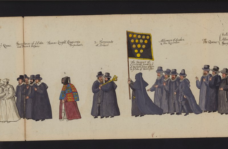 Procesión Fúnebre de la Reina Isabel I de English School