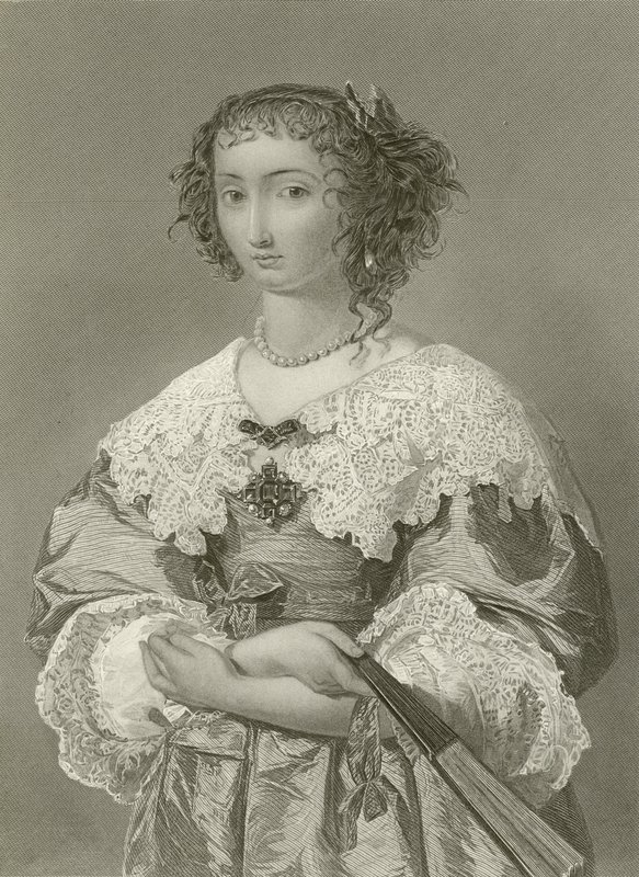 Reina Enriqueta María, reina del rey Carlos I de English School