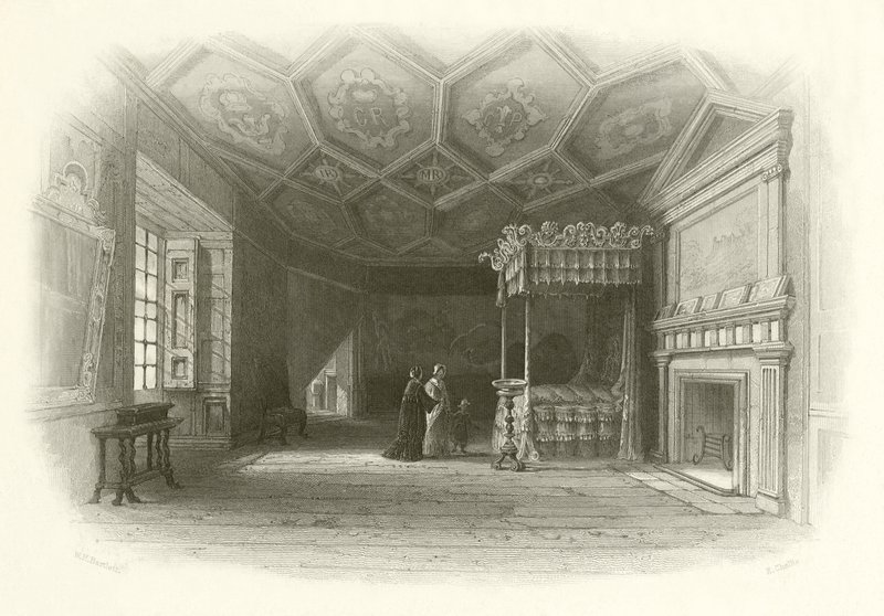 El dormitorio de la Reina María de English School