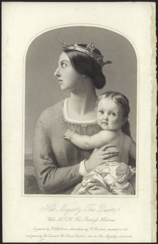 Reina Victoria y la Princesa Helena de English School