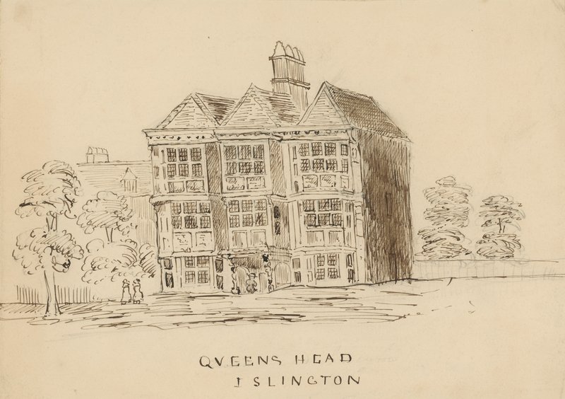 Queens Head, Islington, Londres de English School