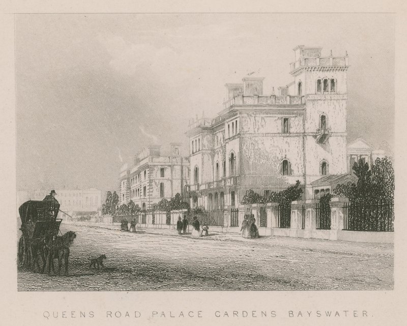 Queens Road Palace Gardens, Bayswater, Londres de English School