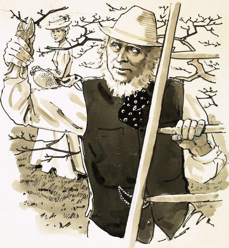 R D Blackmore, el autor de Lorna Doone de English School