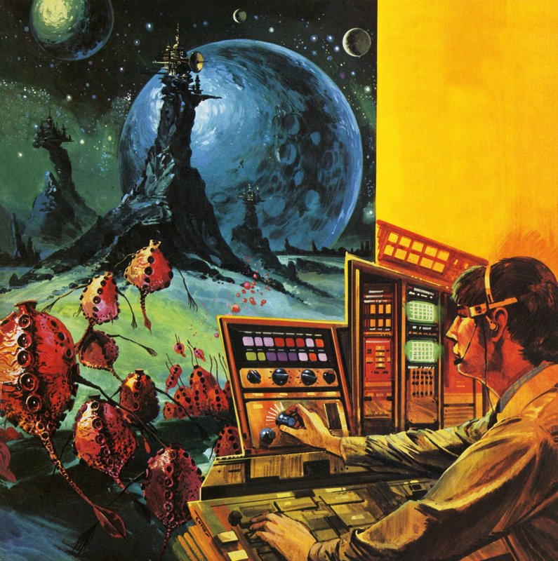 Astrónomos de radio buscando vida extraterrestre de English School