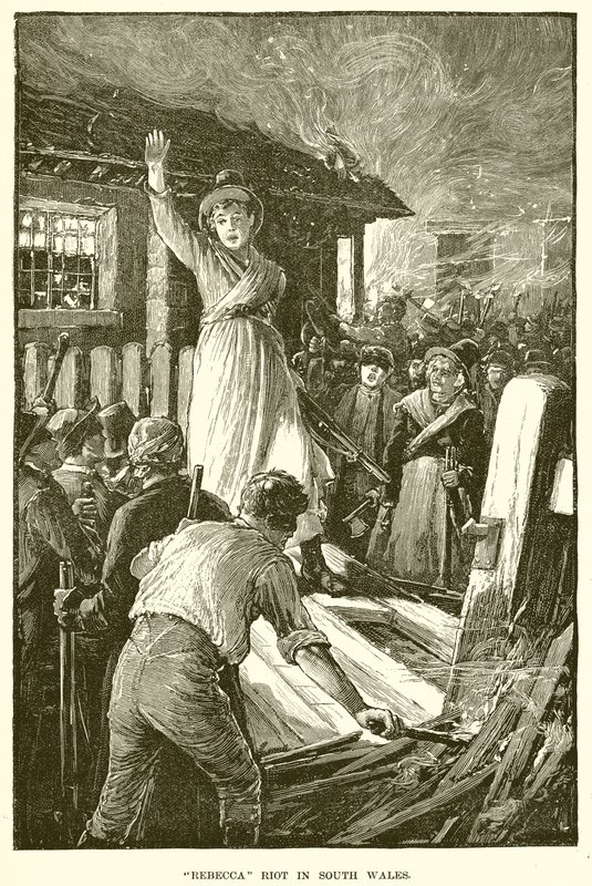 Motín de Rebecca en Gales del Sur de English School