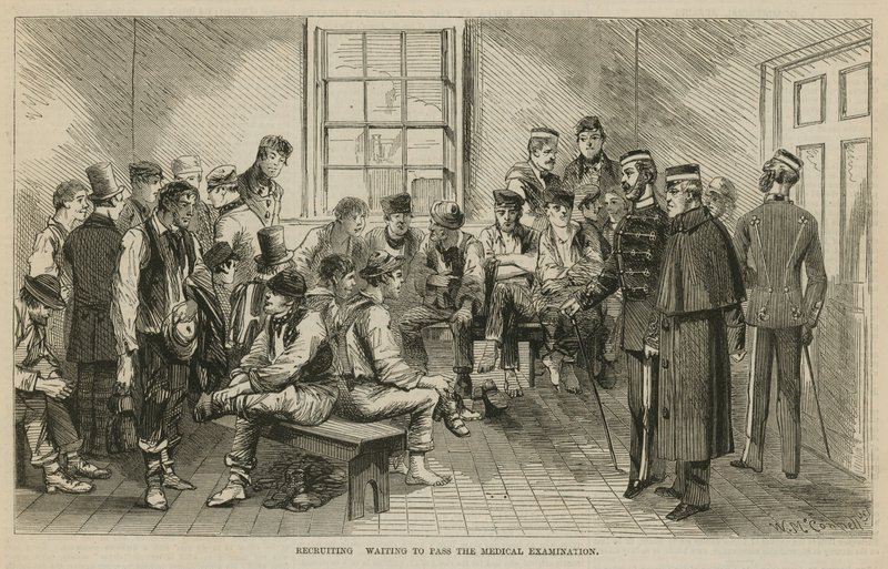Reclutamiento: Esperando para pasar el examen médico de English School