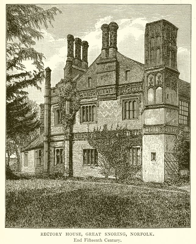Casa rectoral, Great Snoring, Norfolk de English School