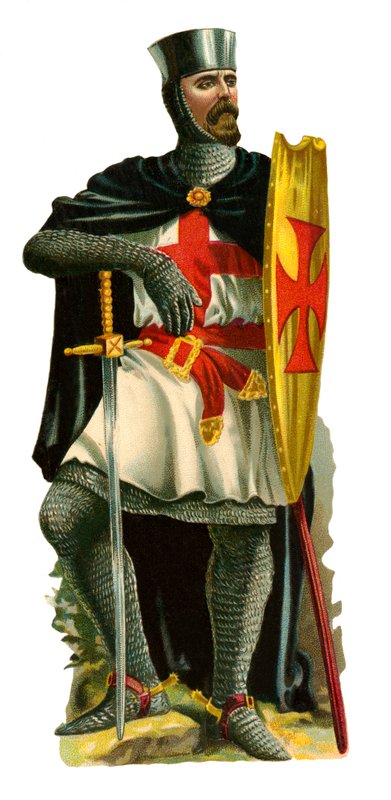Caballero de la Cruz Roja del Rey Ricardo I, 1189-1199 de English School