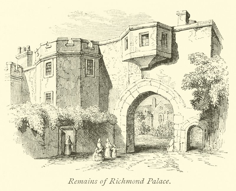 Restos del Palacio de Richmond de English School