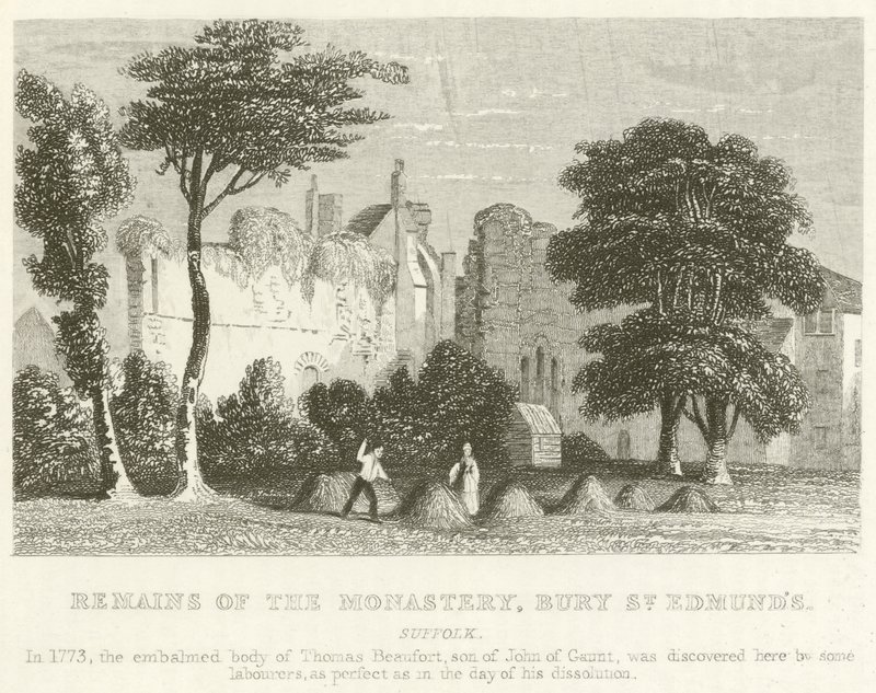Restos del Monasterio, Bury St Edmund