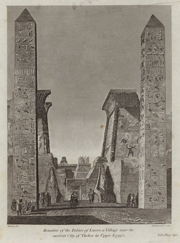 Restos del Palacio de Luxor de English School