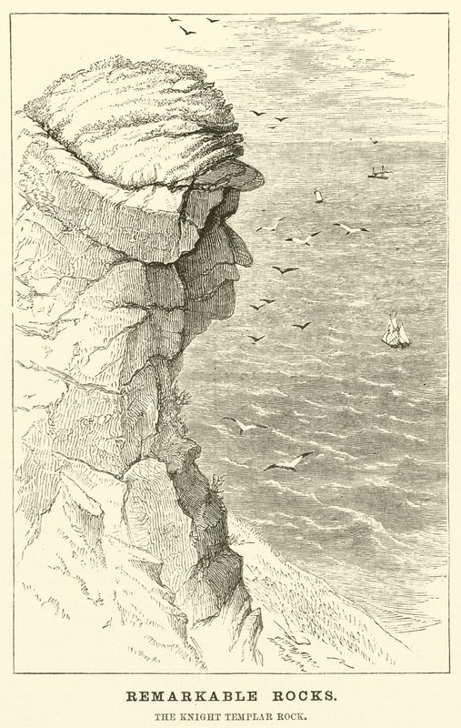 Rocas Notables, la Roca del Caballero Templario de English School