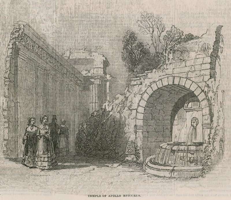Reapertura del Coliseo, Regents Park: Templo de Apolo Epicurio de English School