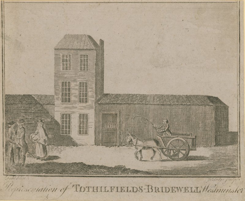 Representación de Tothill Fields Bridewell de English School
