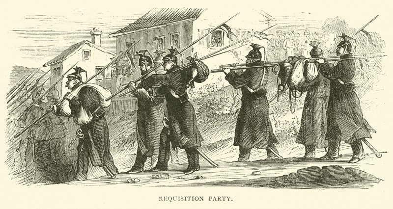 Partida de requisición, septiembre 1870 de English School