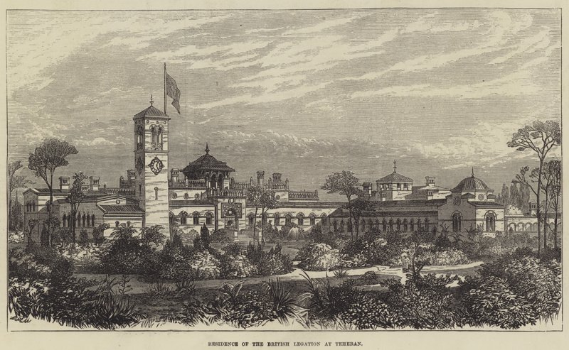 Residencia de la Legación Británica en Teherán de English School