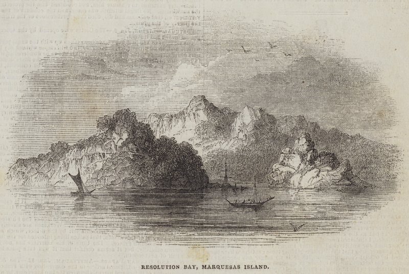 Bahía de Resolución, Isla Marquesas de English School