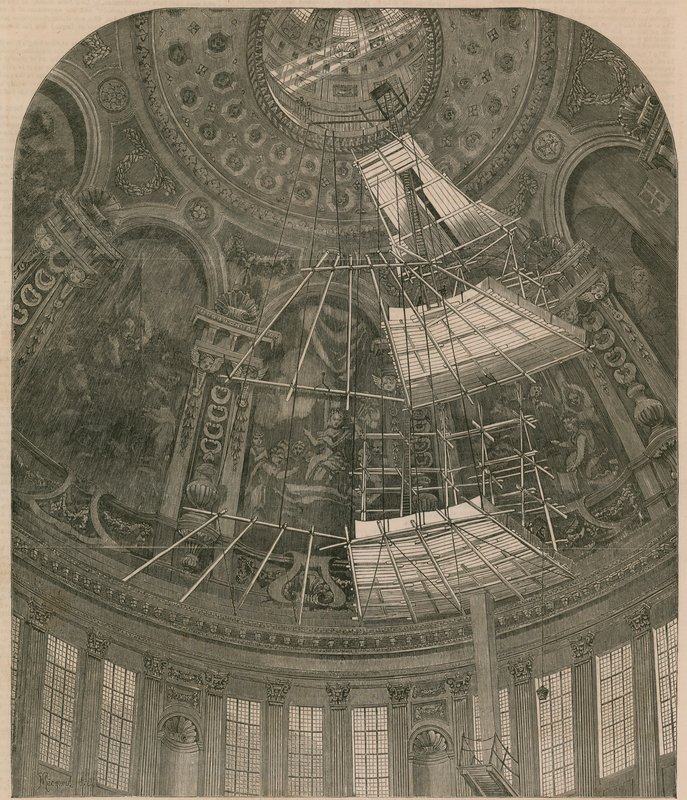 Restauración de las pinturas en la Catedral de San Pablo de English School