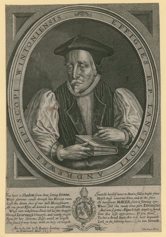 Reverendo padre Lancelot Andrews, Obispo de Winchester de English School