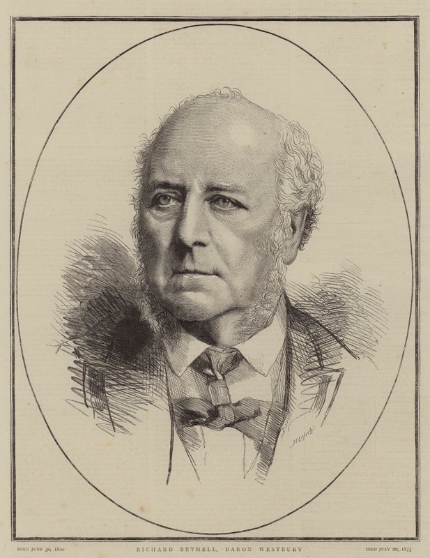 Richard Bethell, Barón Westbury de English School