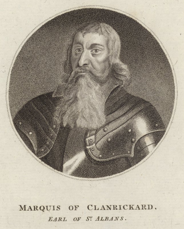 Richard Burke, Marqués de Clanricarde de English School
