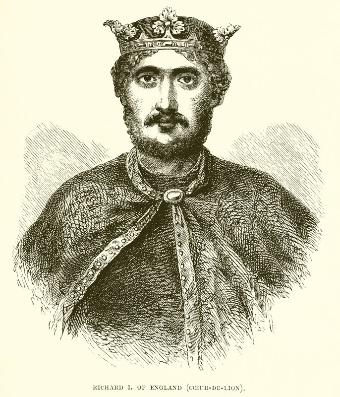 Ricardo I de Inglaterra de English School
