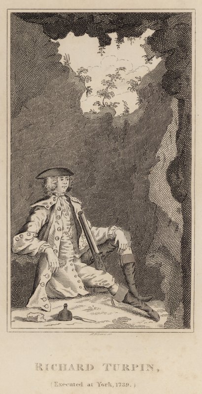 Richard Turpin, Ejecutado en York, 1739 de English School