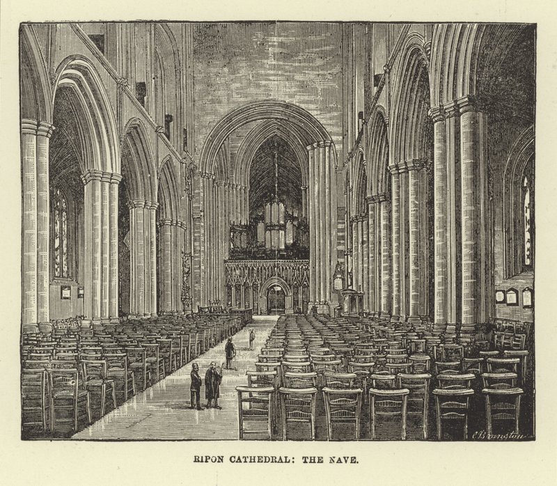 Catedral de Ripon, la Nave de English School
