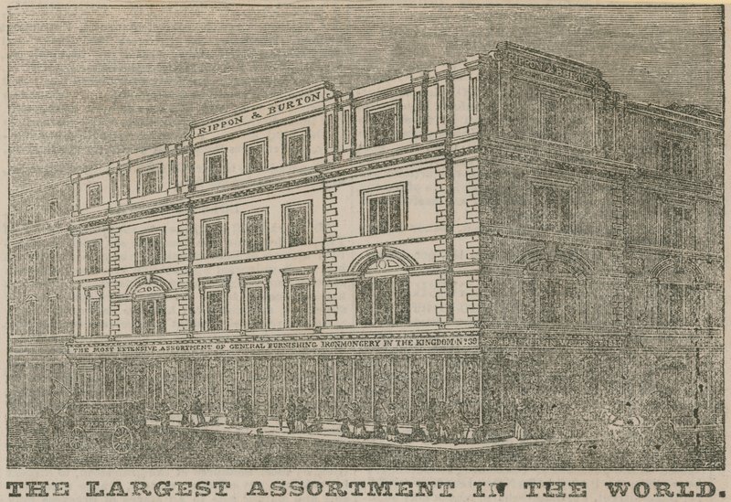Almacén de Rippon y Burton, 39 Oxford Street de English School