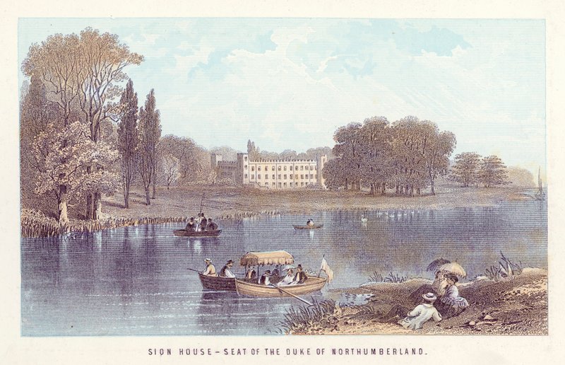 Río Támesis: Casa Sion, residencia del Duque de Northumberland de English School